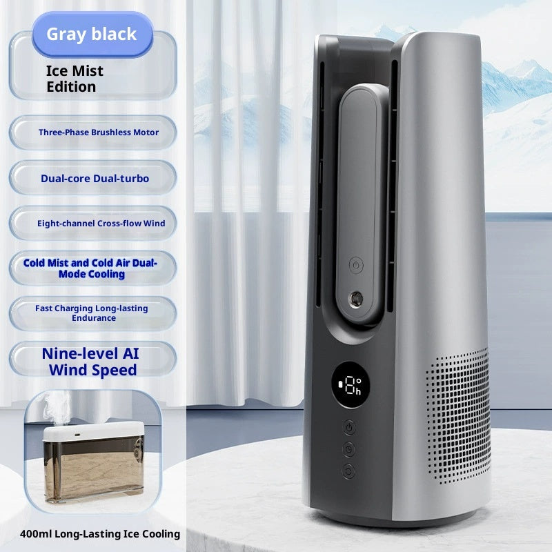 Mini Cool Air Office Humidifier Circulating Fan