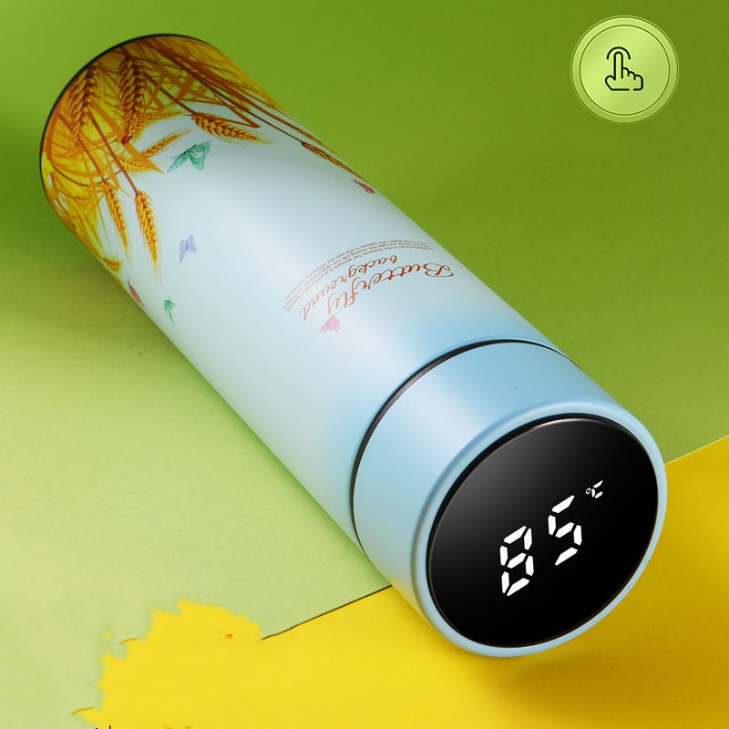 Portable Temperature Display Water Bottle