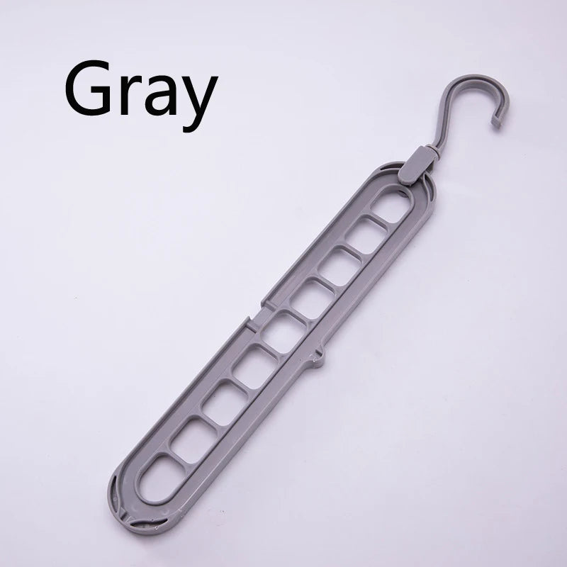 9-hole Clothes Hanger Rack Closet Organizer Space Saving Hanger For Clothes