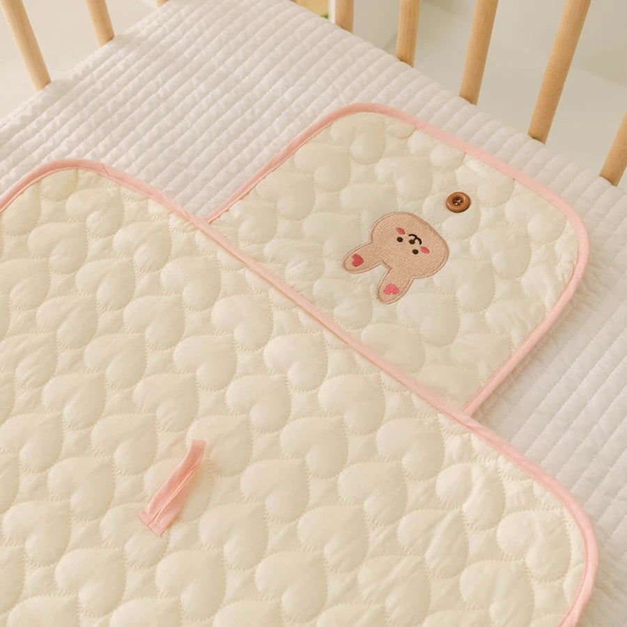 Foldable Portable Diaper Changing Pad Baby Infant Diaper Urine Mat for Newborn Simple Bedding Changing Cover Pad