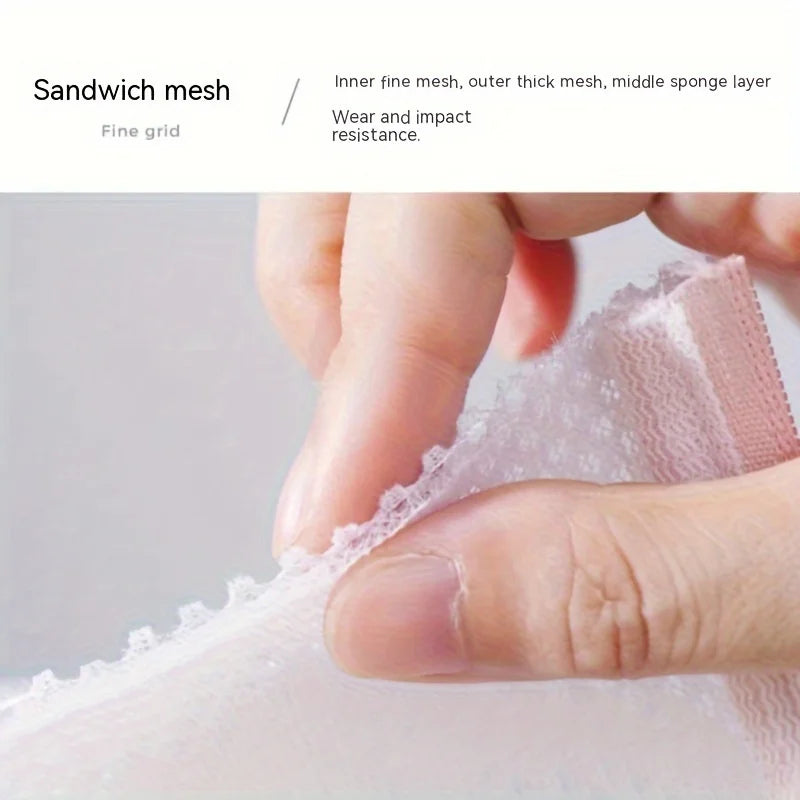 Delicate Laundry Bag for Bras And Lingerie Tangle-Free Design Gentle Protection Maintains Cup Shape Polyester Washing Bag