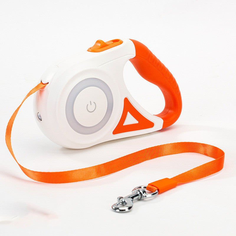 NightSafe LED Retractable Dog Leash