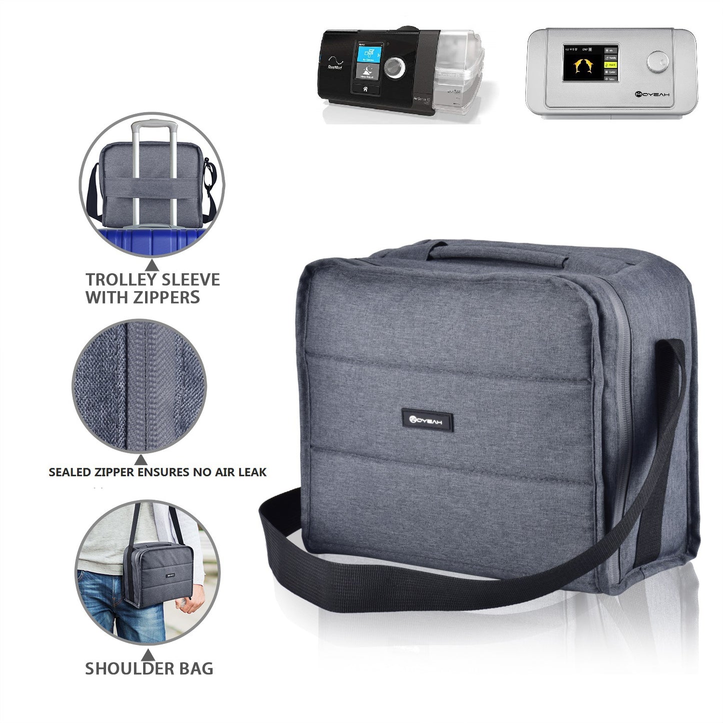 Multifunctional disinfection travel bag
