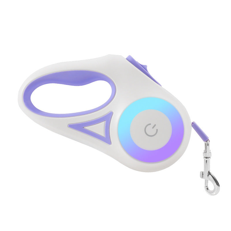 NightSafe LED Retractable Dog Leash