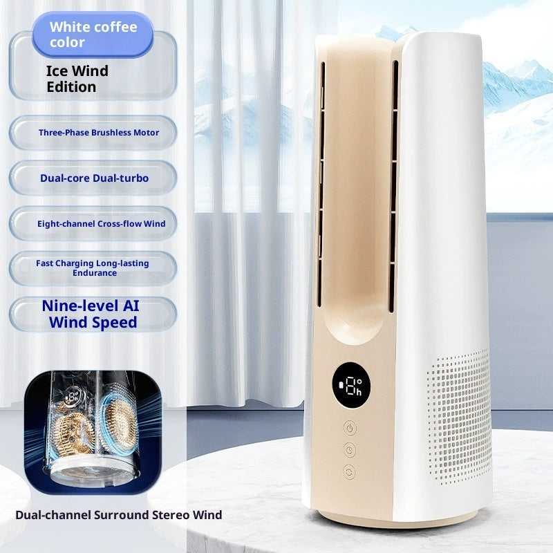 Mini Cool Air Office Humidifier Circulating Fan