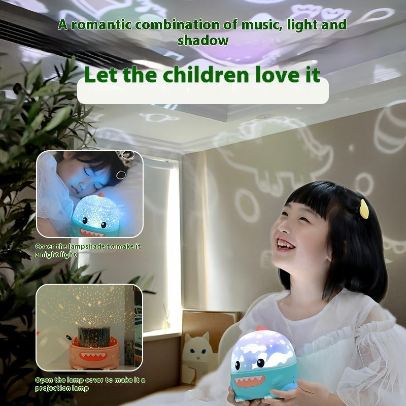 Dinosaur Projection Lamp Star Light