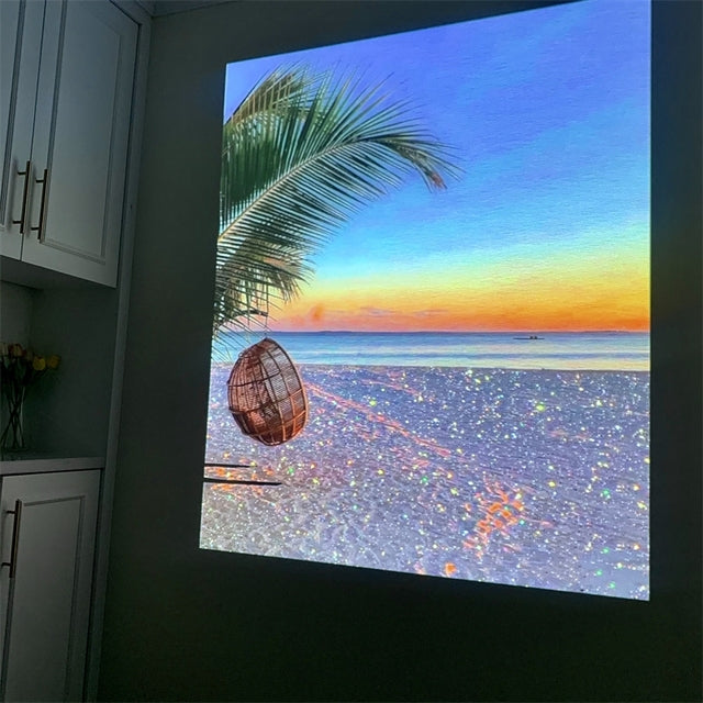 Home Fashion Simple Moon Background Projection Lamp