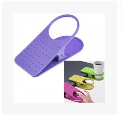 Korean Style Creative Fashion Large Table Side Water Cup Holder Cup Holder Clamp Type