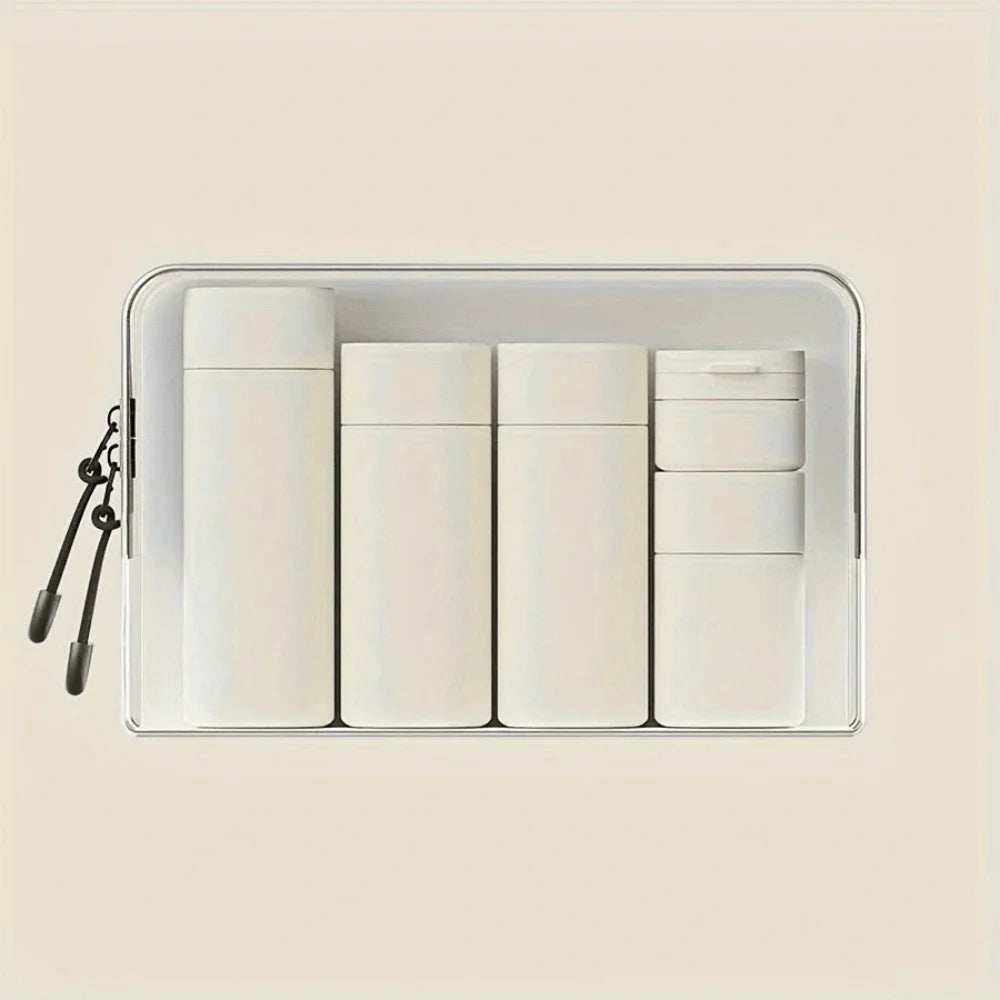 5pcs Travel Cream Dispenser Bottles Set, TSA Approved