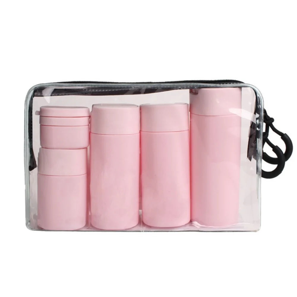 5pcs Travel Cream Dispenser Bottles Set, TSA Approved