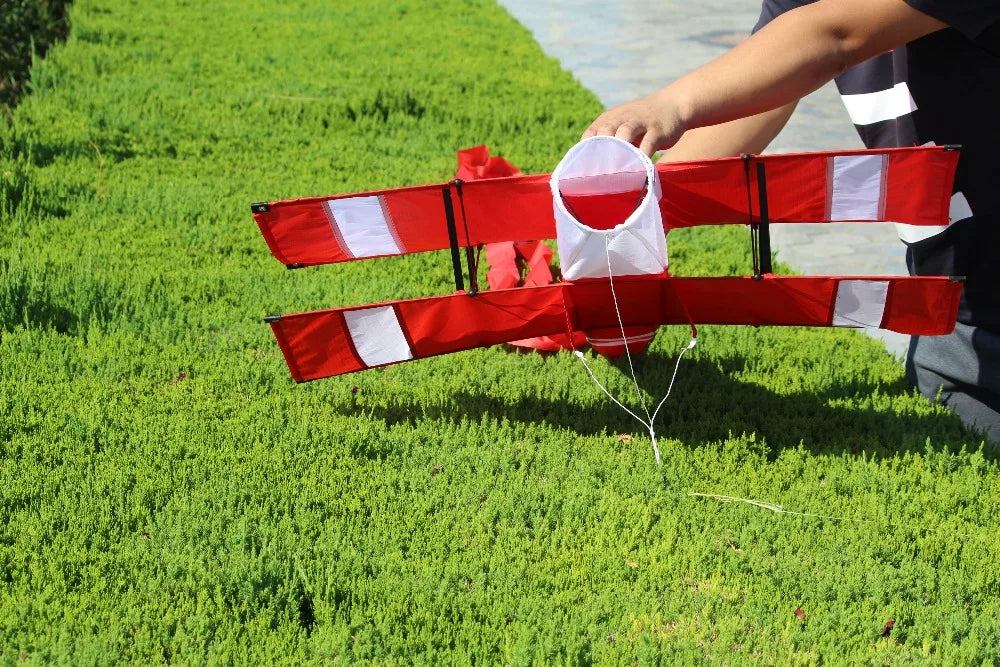 New High Quality 3D Single Line Red Plane  Kite