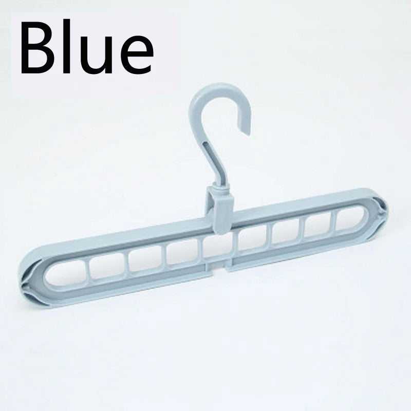 9-hole Clothes Hanger Rack Closet Organizer Space Saving Hanger For Clothes
