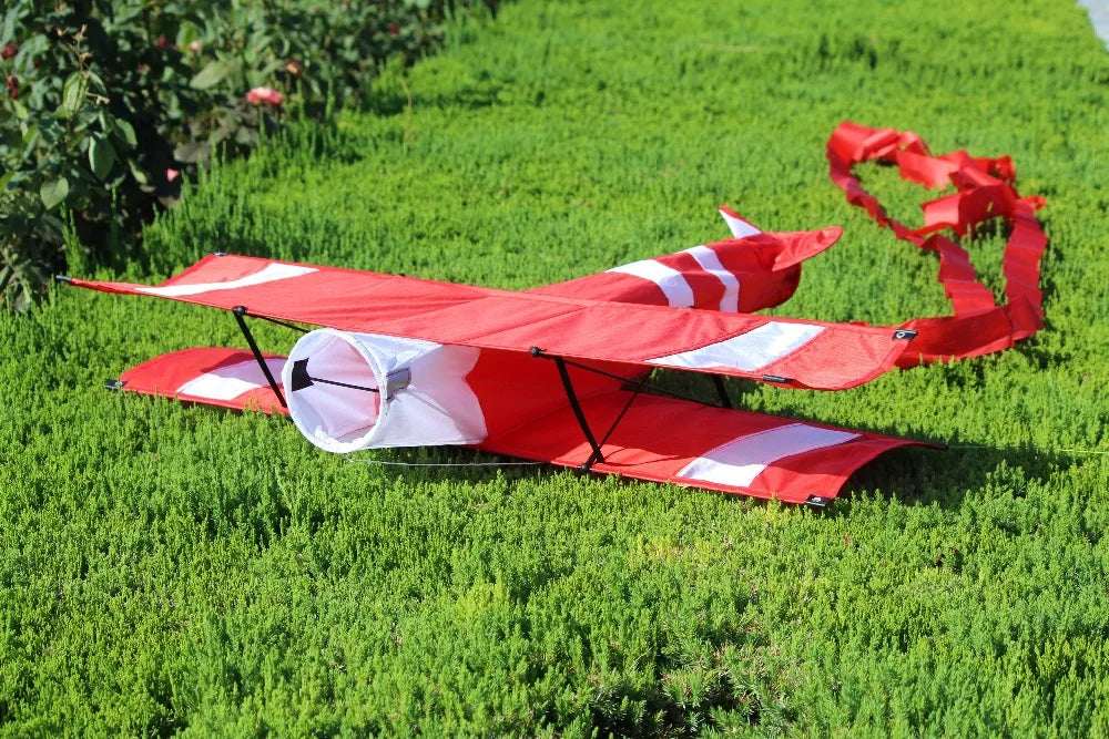 New High Quality 3D Single Line Red Plane  Kite