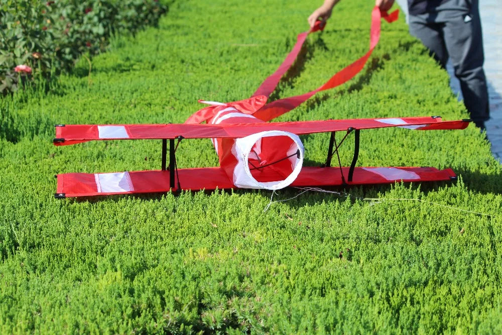 New High Quality 3D Single Line Red Plane  Kite