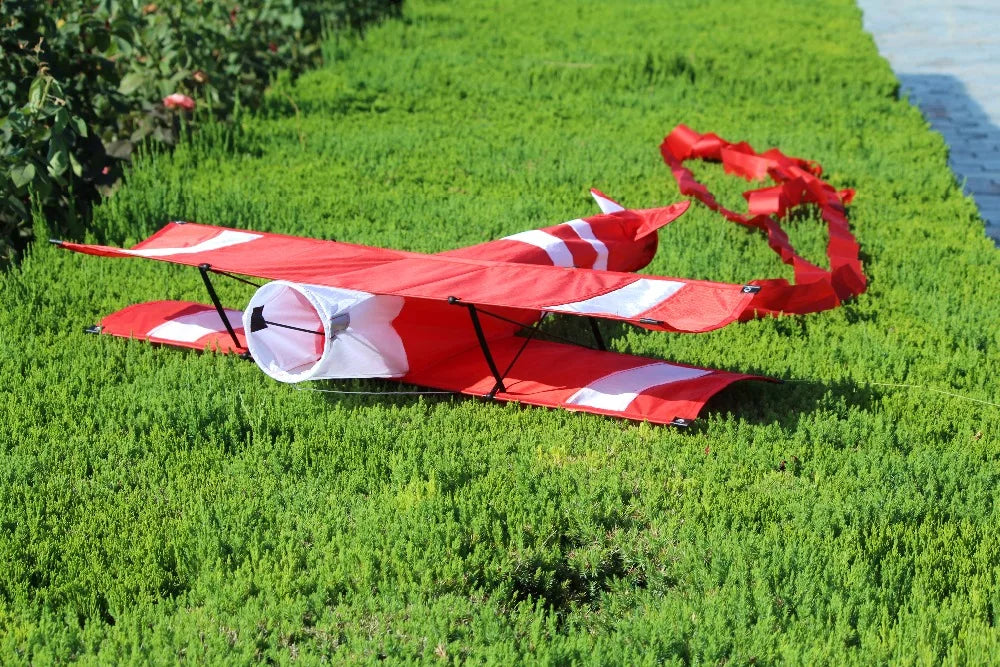 New High Quality 3D Single Line Red Plane  Kite
