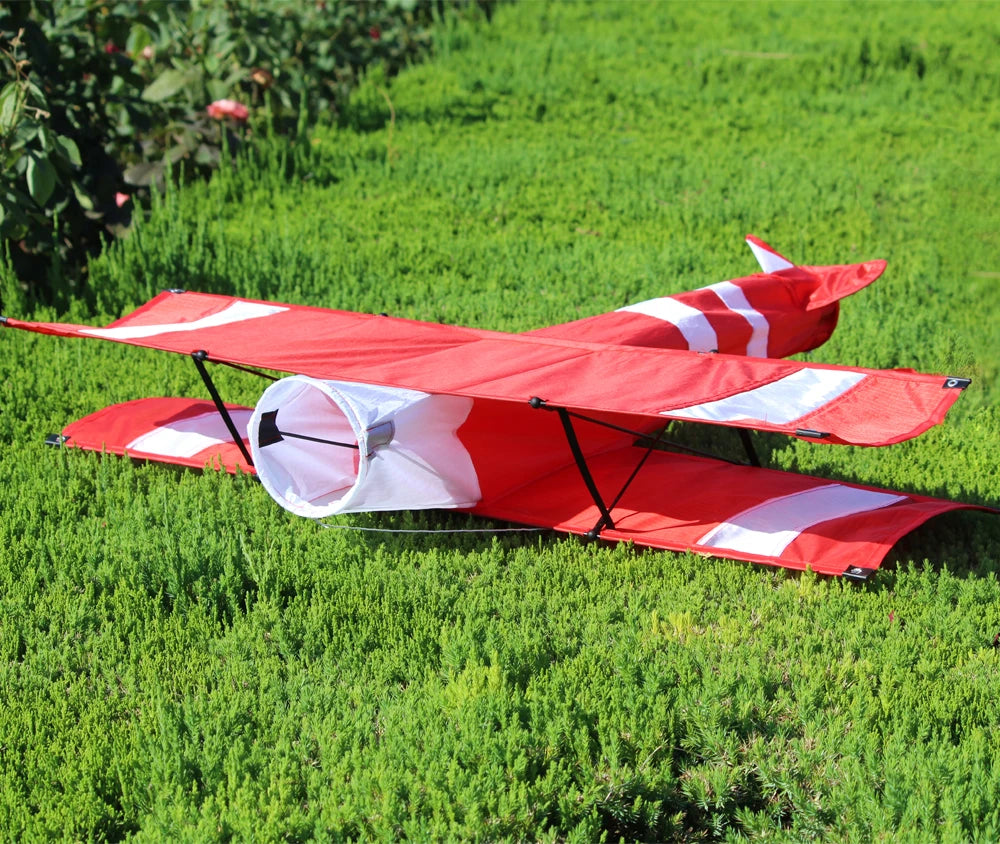 New High Quality 3D Single Line Red Plane  Kite