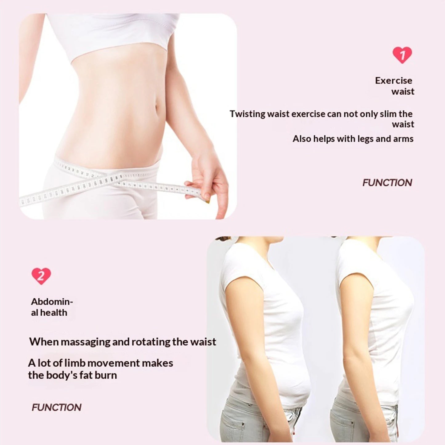 Waist Twist Fitness Board