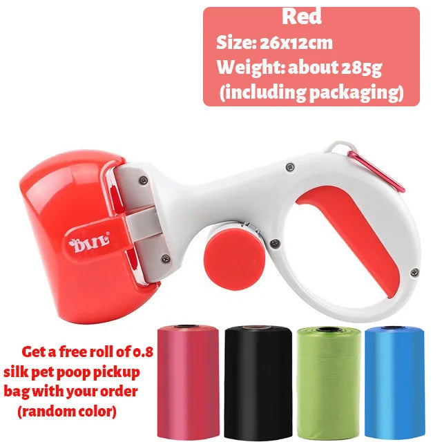 Pet Poop Picker Portable Scooper Animal Waste Sanitary