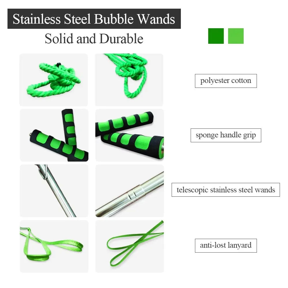 Giant Bubble Wand Kit for Kids