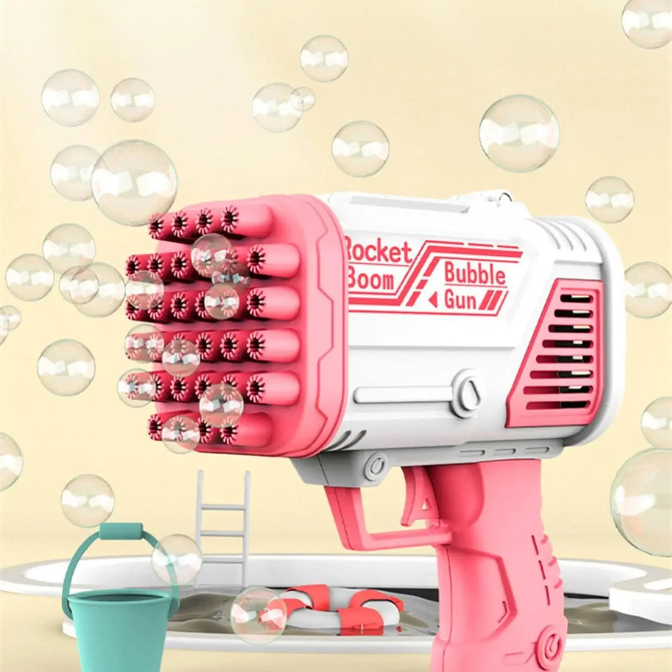 Rocket Bubble Gun For Kids
