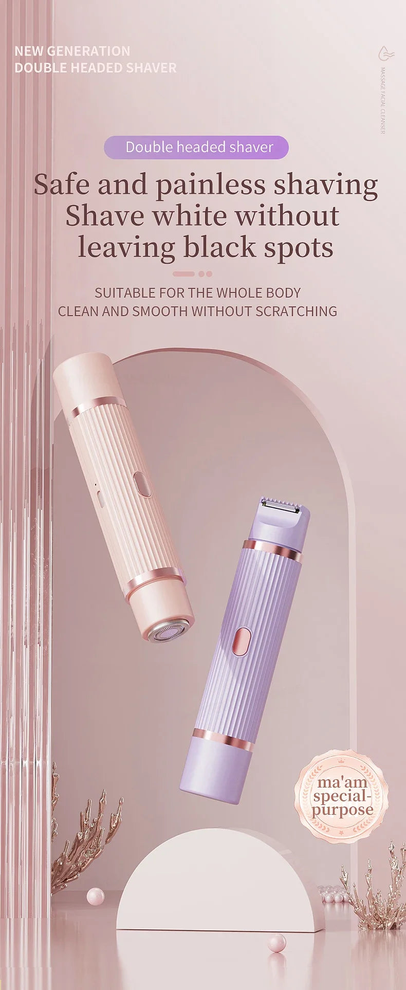 Multi-Function Women's Electric Shaver