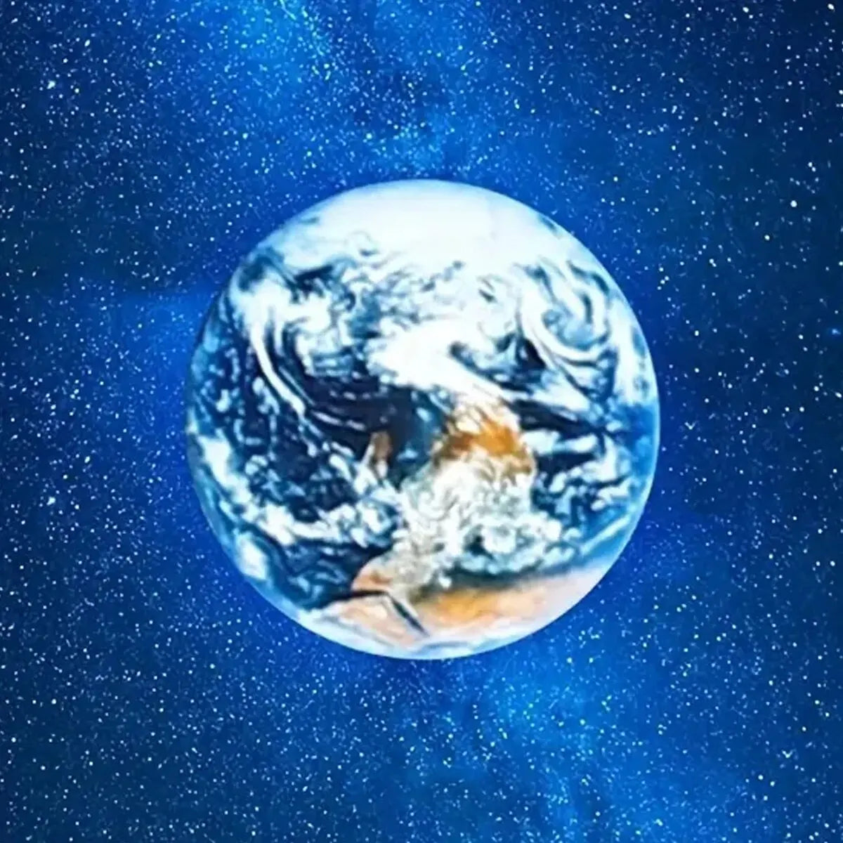 Moon Earth Projection Atmosphere Light