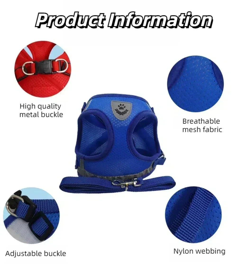 Cat Harness Lead Leash