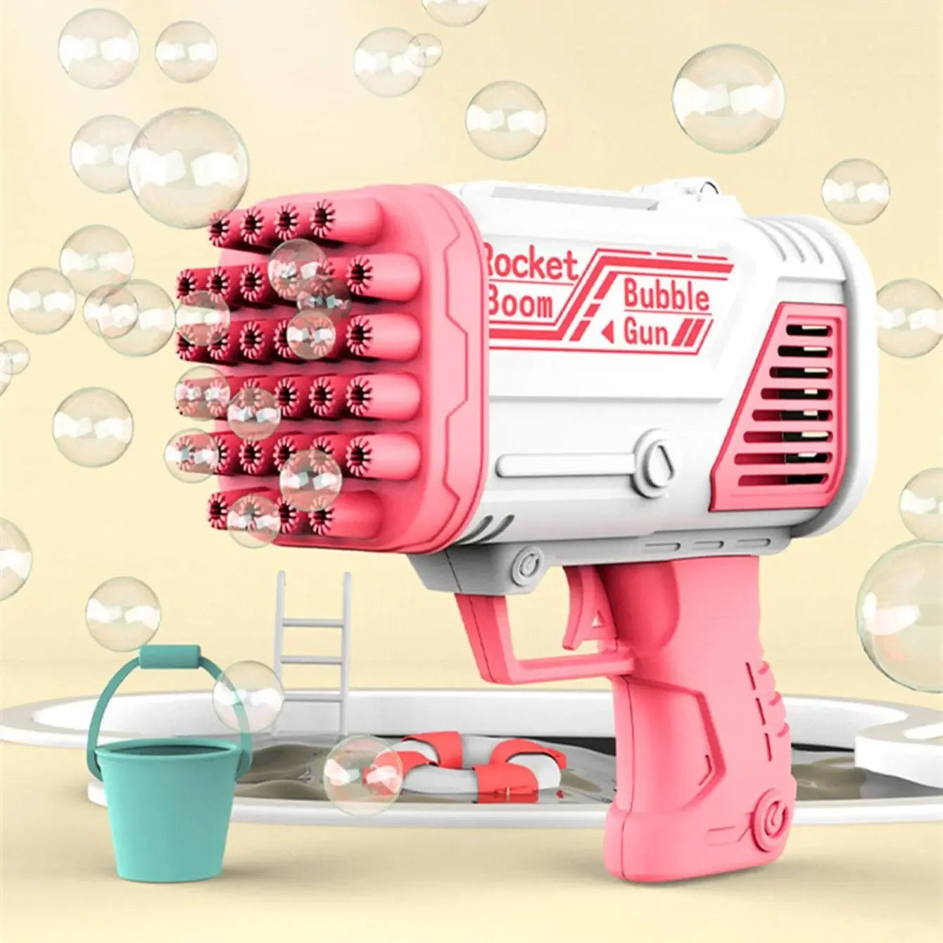 Rocket Bubble Gun For Kids