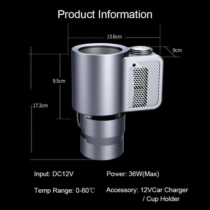 Portable Car Refrigerator Cooling Cup