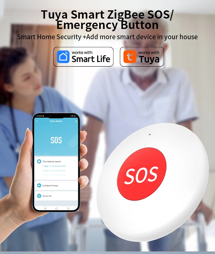 SOS Panic Call Button Share with Family App Emergency Alarm