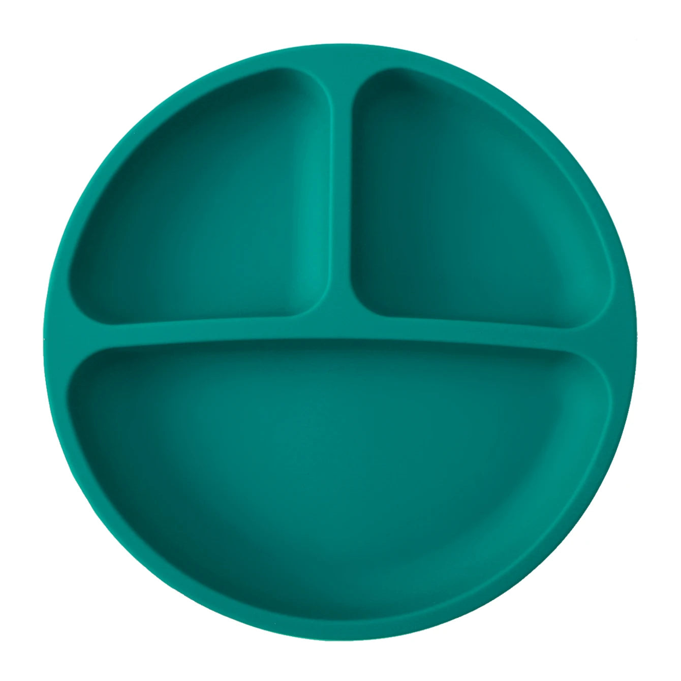 1PCS Baby Sucker Silicone Dining Plate BPA Free Children Dishes Suction Toddle Training Tableware Kids Feeding Bowls