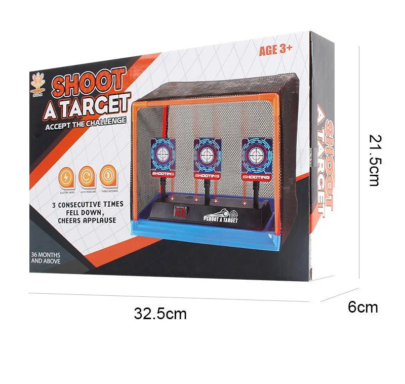 Auto Reset Electric Shooting Target Nerf Guns