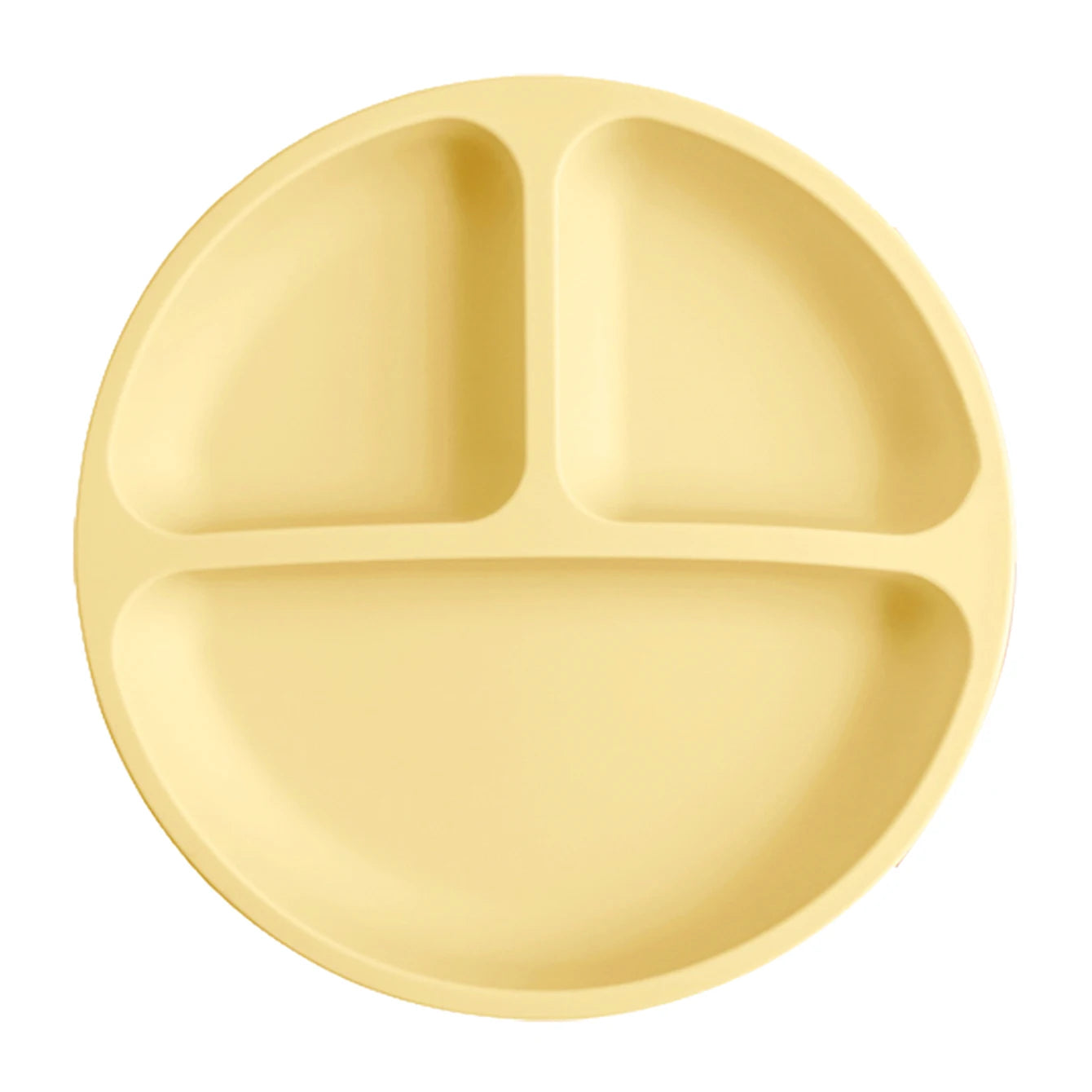 1PCS Baby Sucker Silicone Dining Plate BPA Free Children Dishes Suction Toddle Training Tableware Kids Feeding Bowls