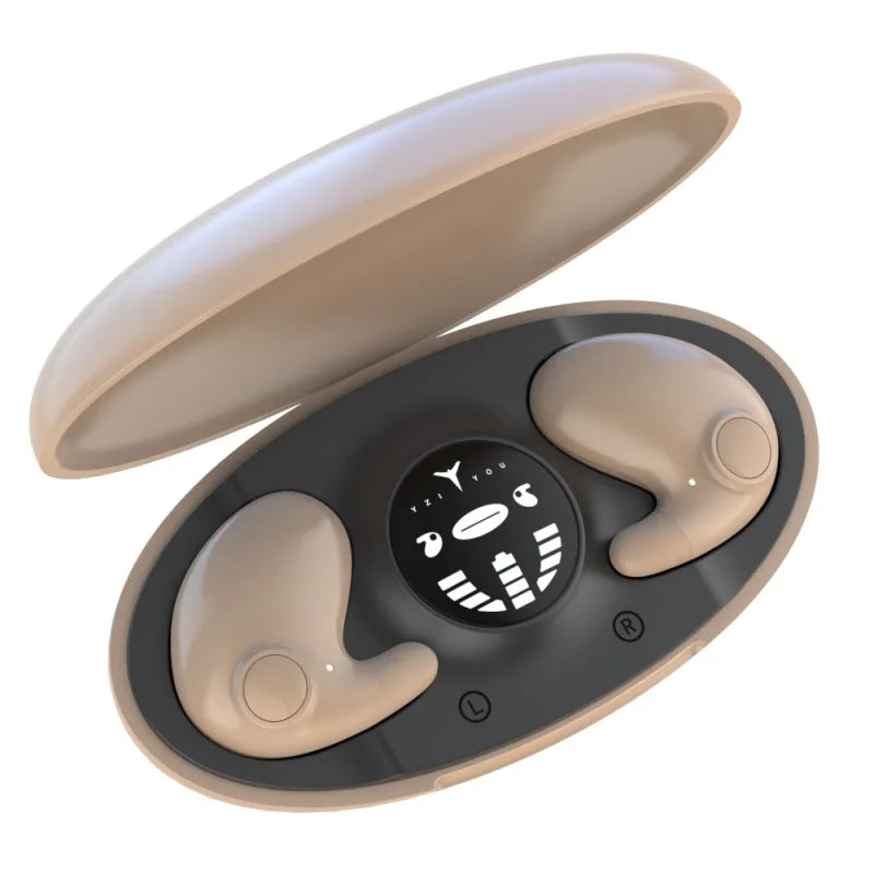 Sleep Invisible Stereo Headset IPX5 Waterproof Wireless Bluetooth Earphone Earbuds