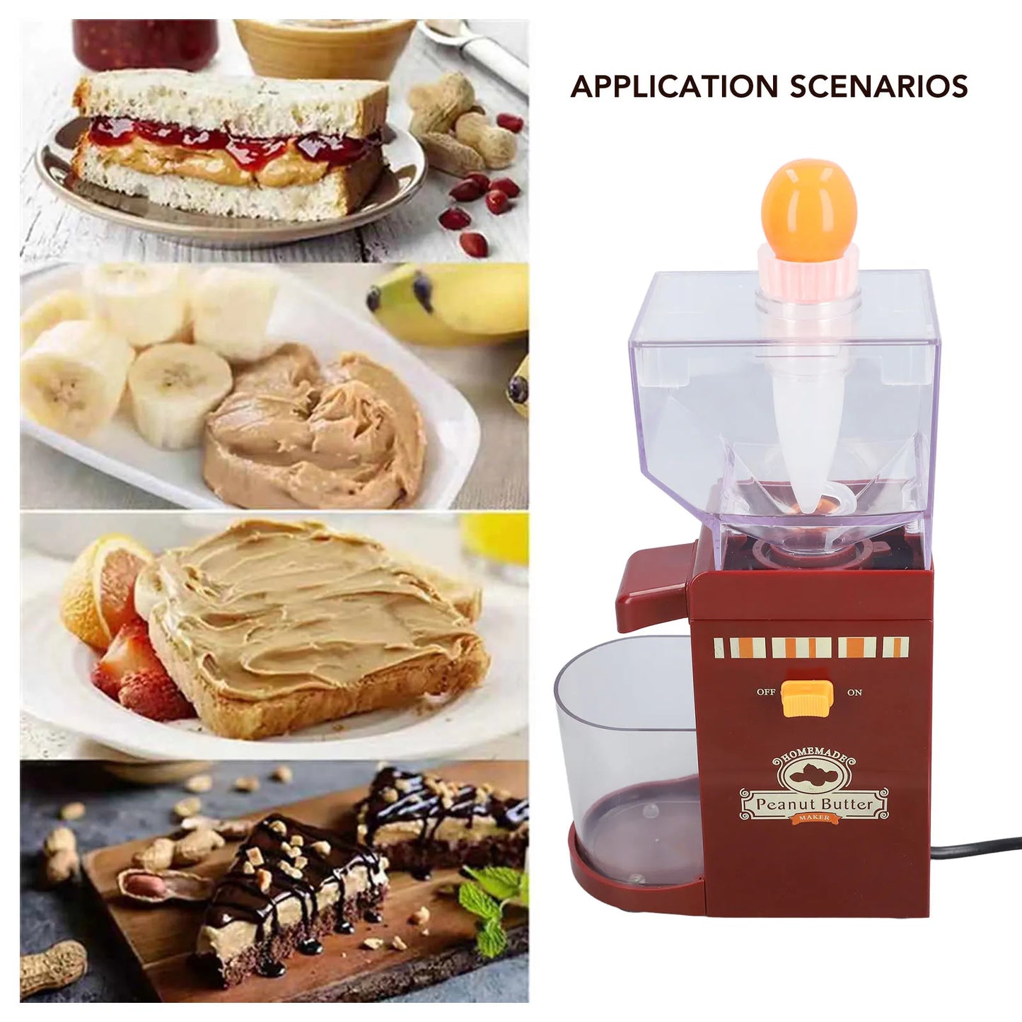 Peanut Butter Maker Home Electric Grain Grinder