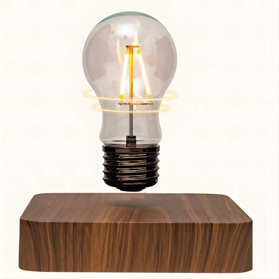 GravityGlow Floating Bulb Lamp