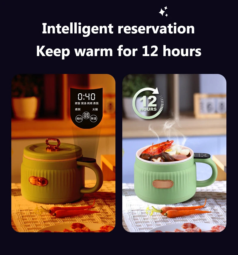 Portable Mini Hot Pot & Noodle Cooker