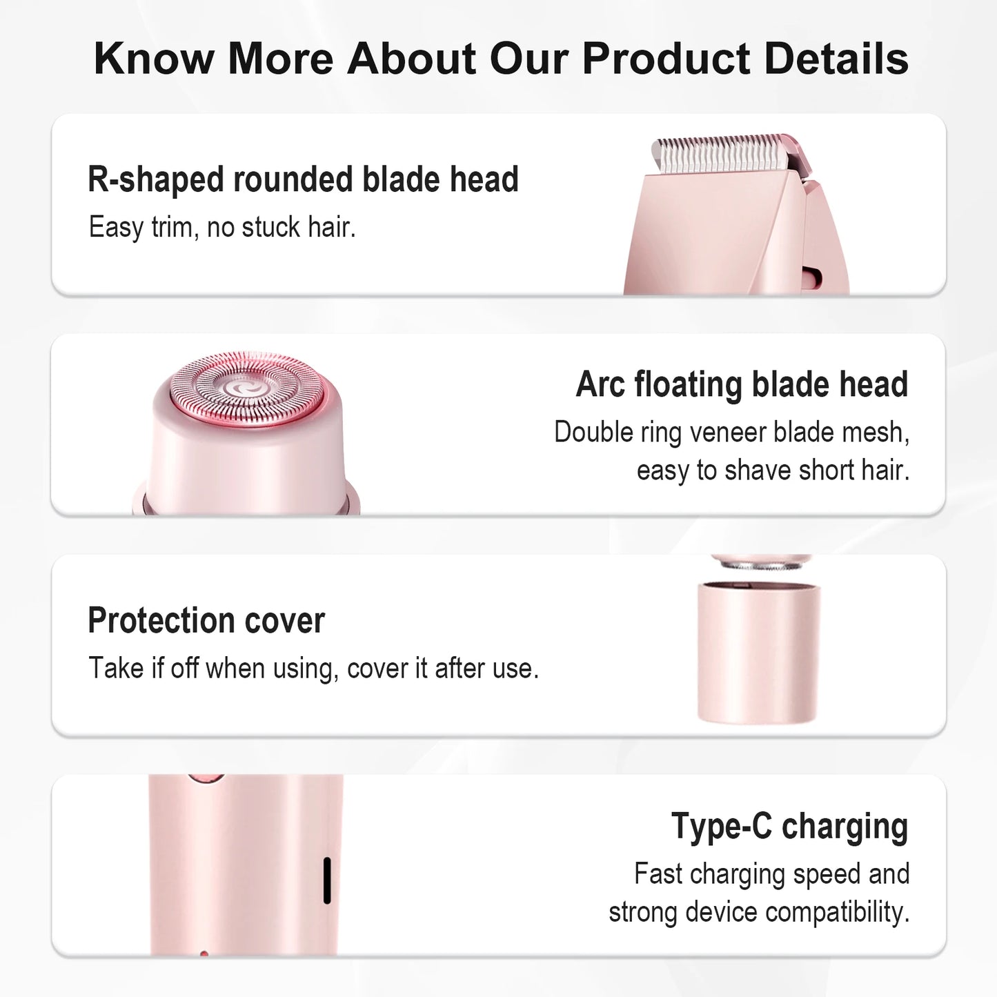 Women's Electric Hair Trimmer
