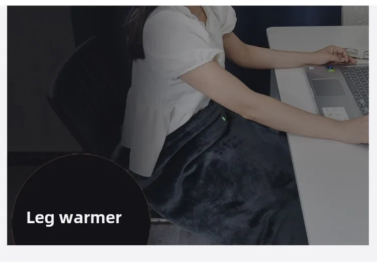 Mink Velvet Electric Blanket USB Heated Shawl Multifunctional Timer Wearable Warmth  Comfortable Home Heating
