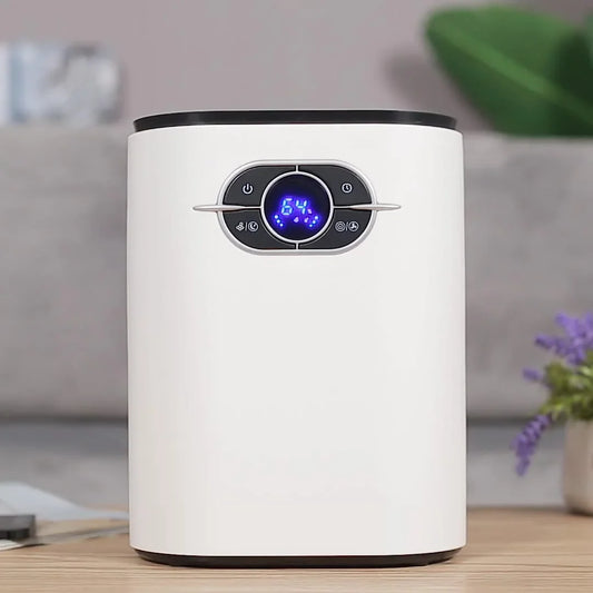 1200ML Household Dehumidifier Electronic Air Drying Machine Moisture-Proof for 21-30㎡ Area 100-240V with Low Noise ≤50dB