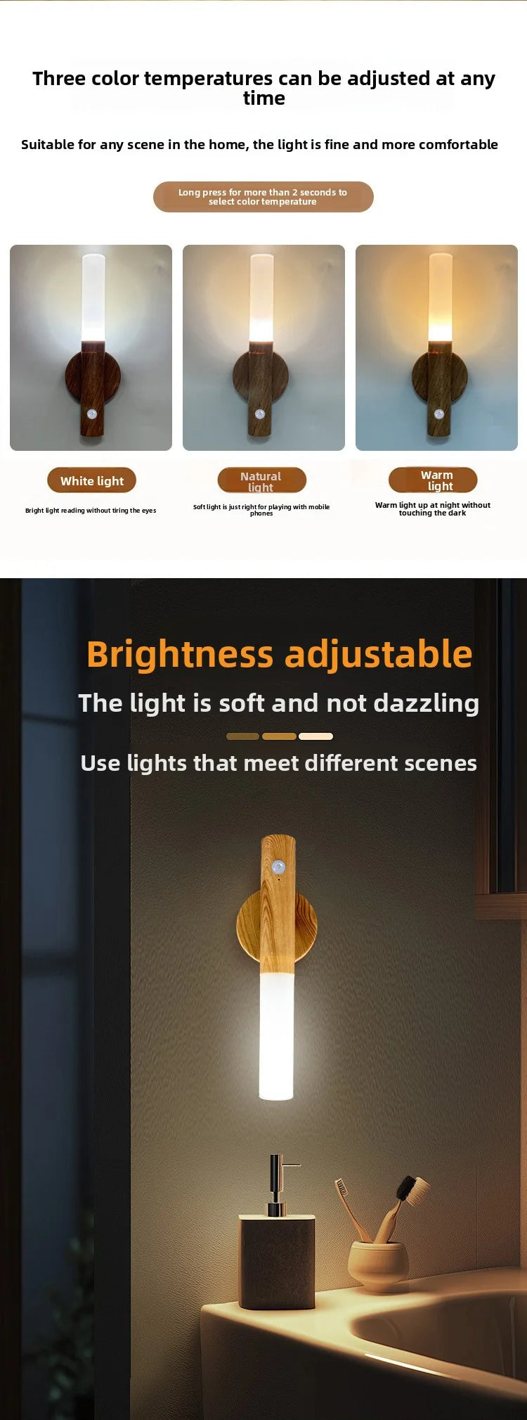 Motion Sensor LED Night Light