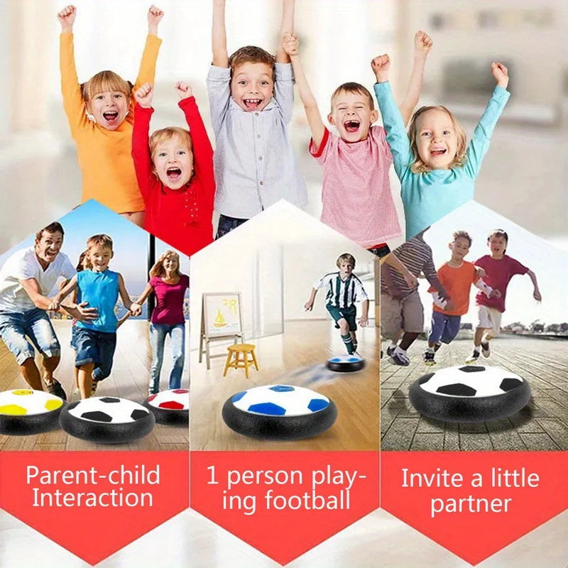 Air Cushion Levitation Football Toy for Kids 3-6 Years Boy Child Floating Foam Soccer Ball Suspending Sports Game