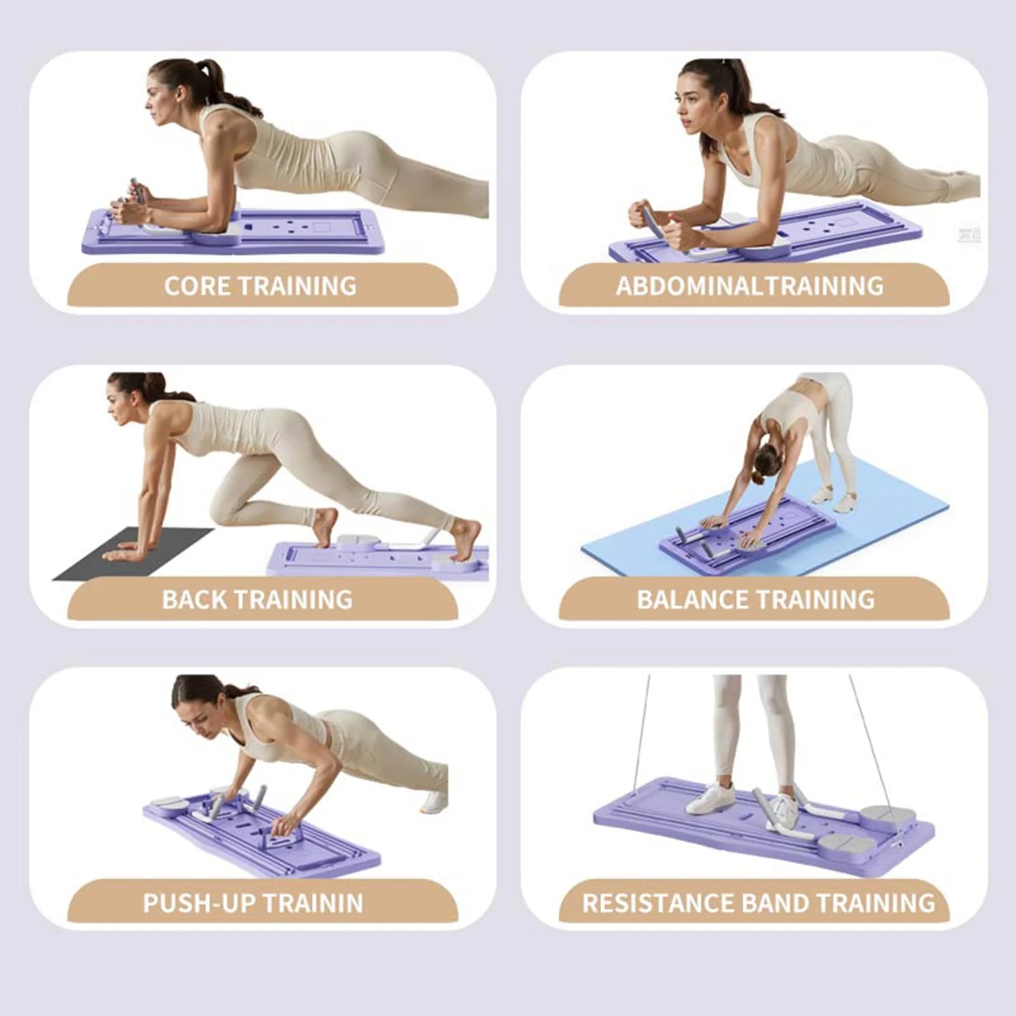 Foldable Pilates Reform Board