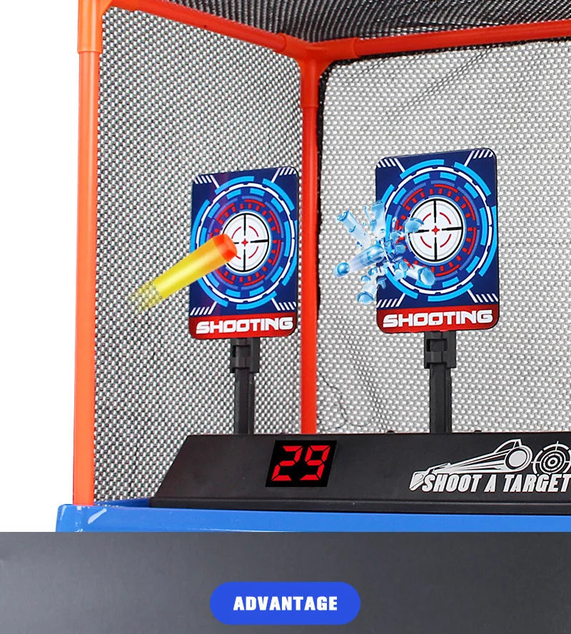 Auto Reset Electric Shooting Target Nerf Guns