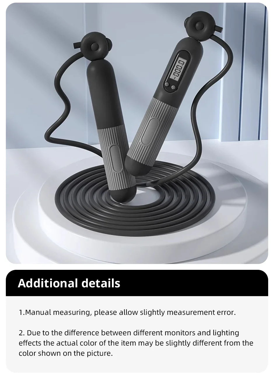Smart Digital Jump Rope with Counter