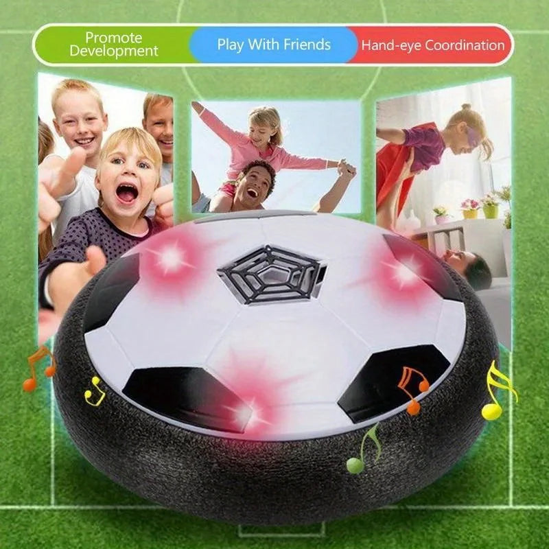 Air Cushion Levitation Football Toy for Kids 3-6 Years Boy Child Floating Foam Soccer Ball Suspending Sports Game