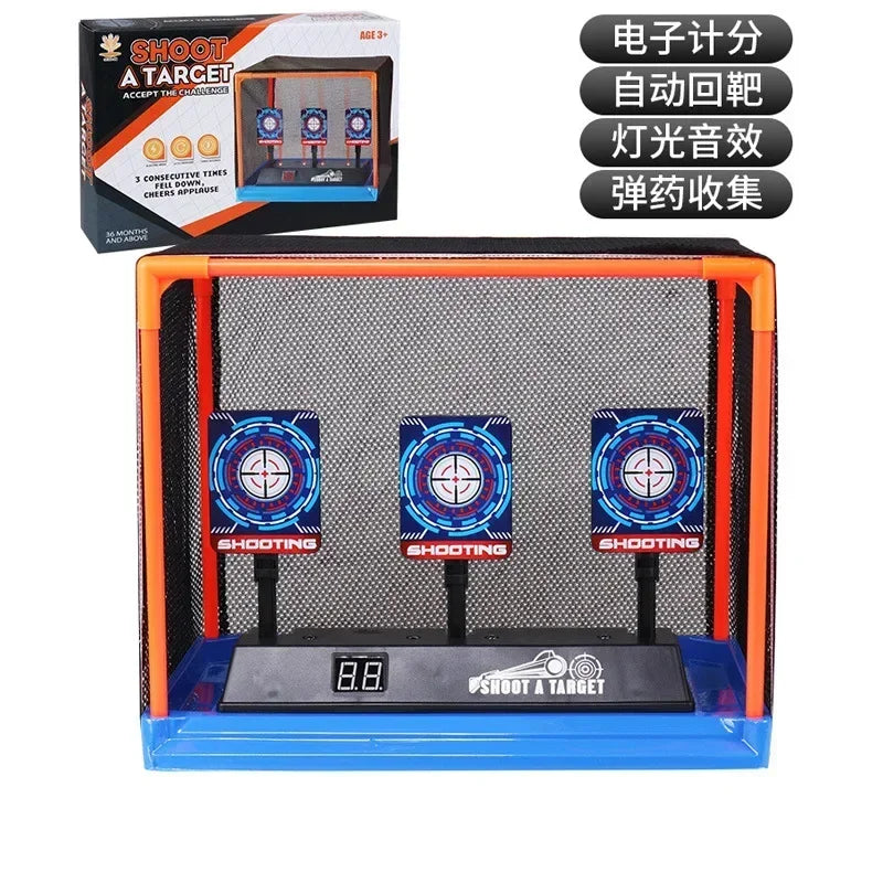 Auto Reset Electric Shooting Target Nerf Guns