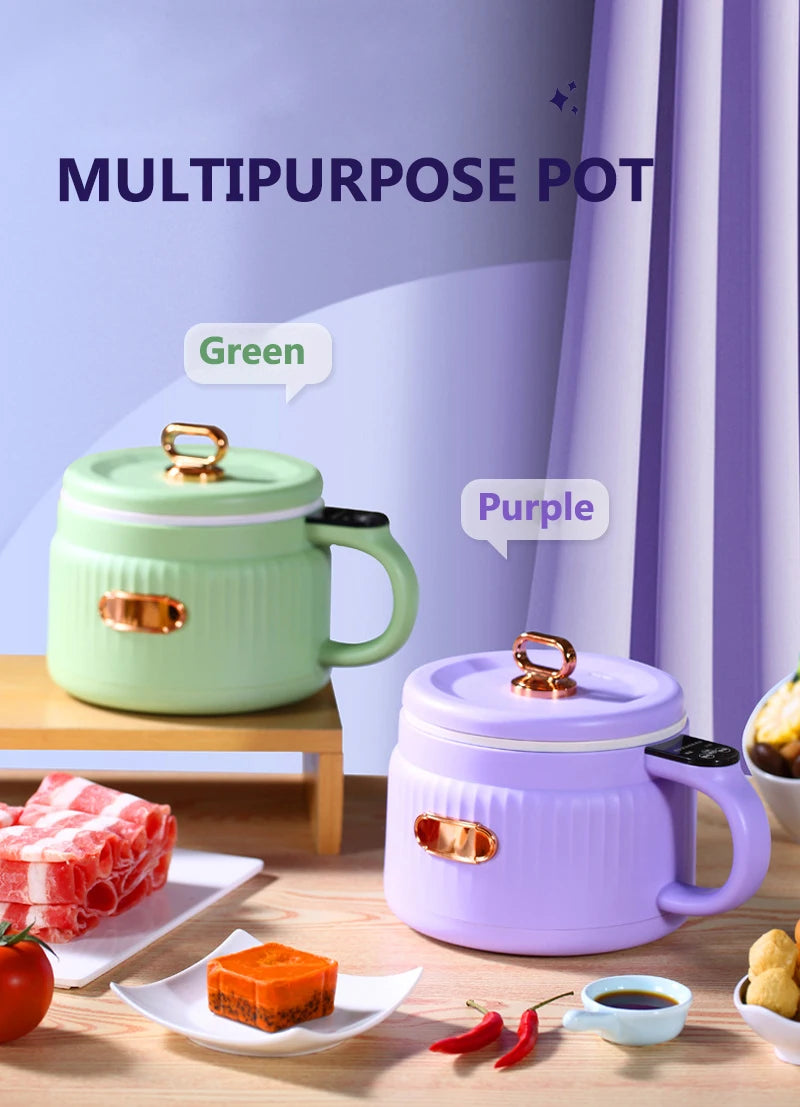 Portable Mini Hot Pot & Noodle Cooker