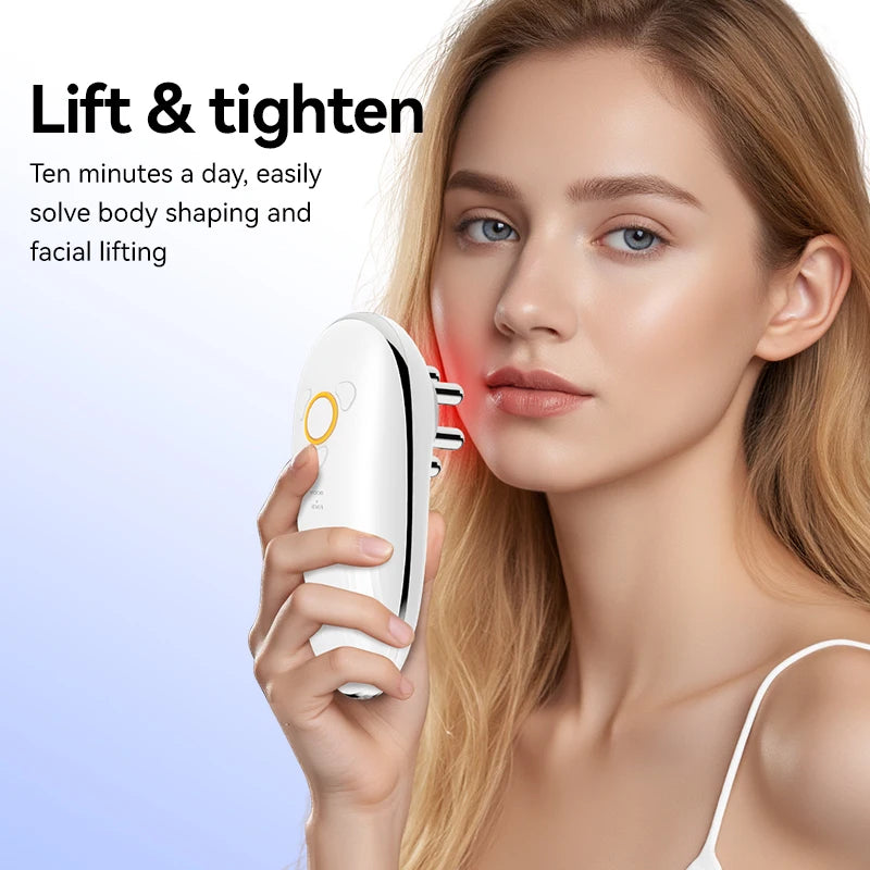 Face & Body Sculpting Massager Cellulite Body Shaping Massage Equipment ABS Hand Instrument Battery Powered for Relaxation