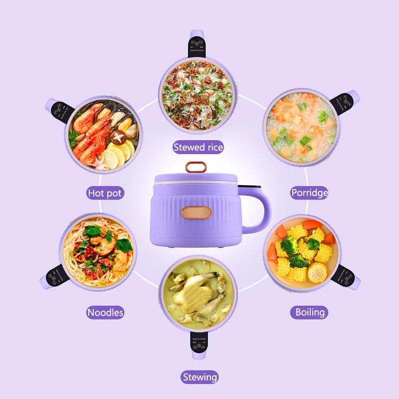 Portable Mini Hot Pot & Noodle Cooker